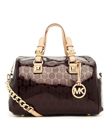 michael michael kors grayson monogram medium satchel|Michael Kors grayson satchel discontinued.